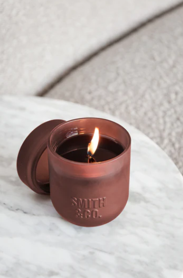 Black Oud & Saffron Scented Candle