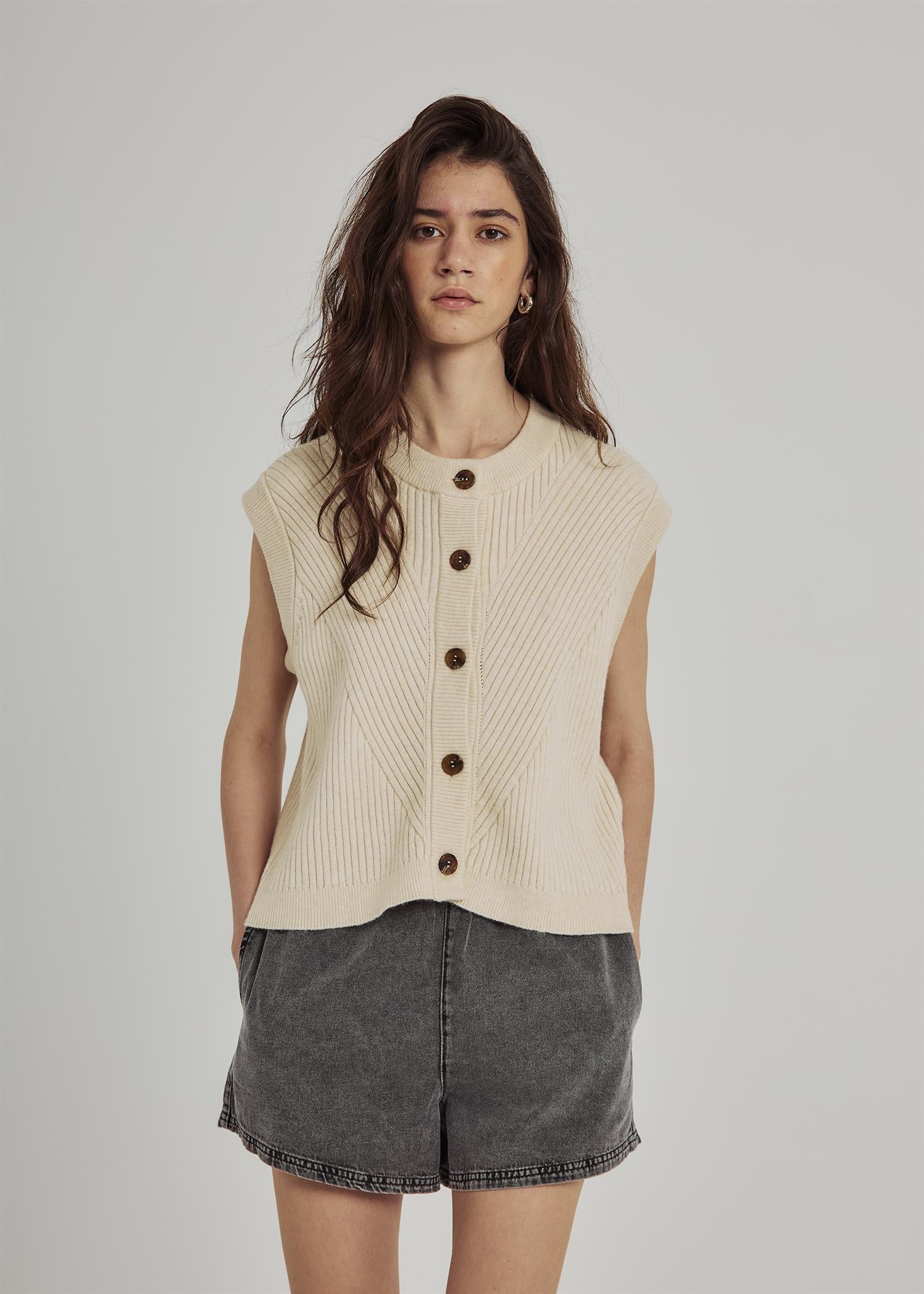 Lindsay Knit Waistcoat