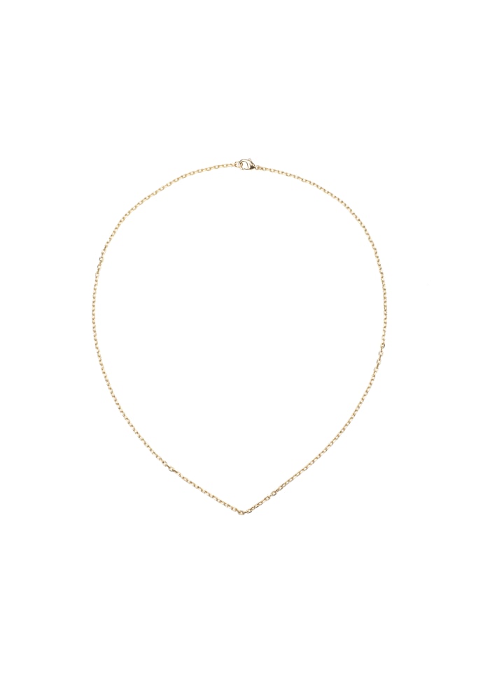 Gold Necklace 45 cm