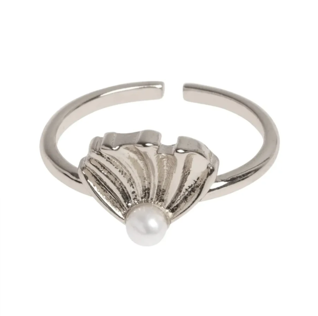 Aria - Shell with Pearl Ring