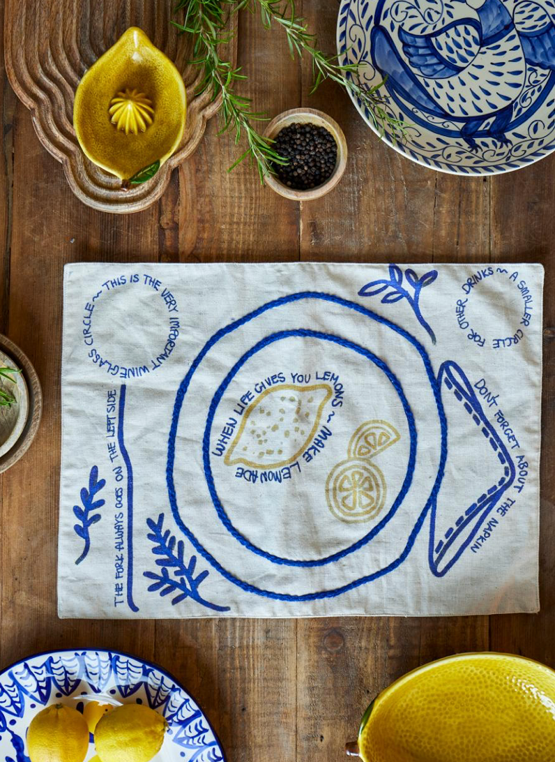 Limone Dekkeserviett