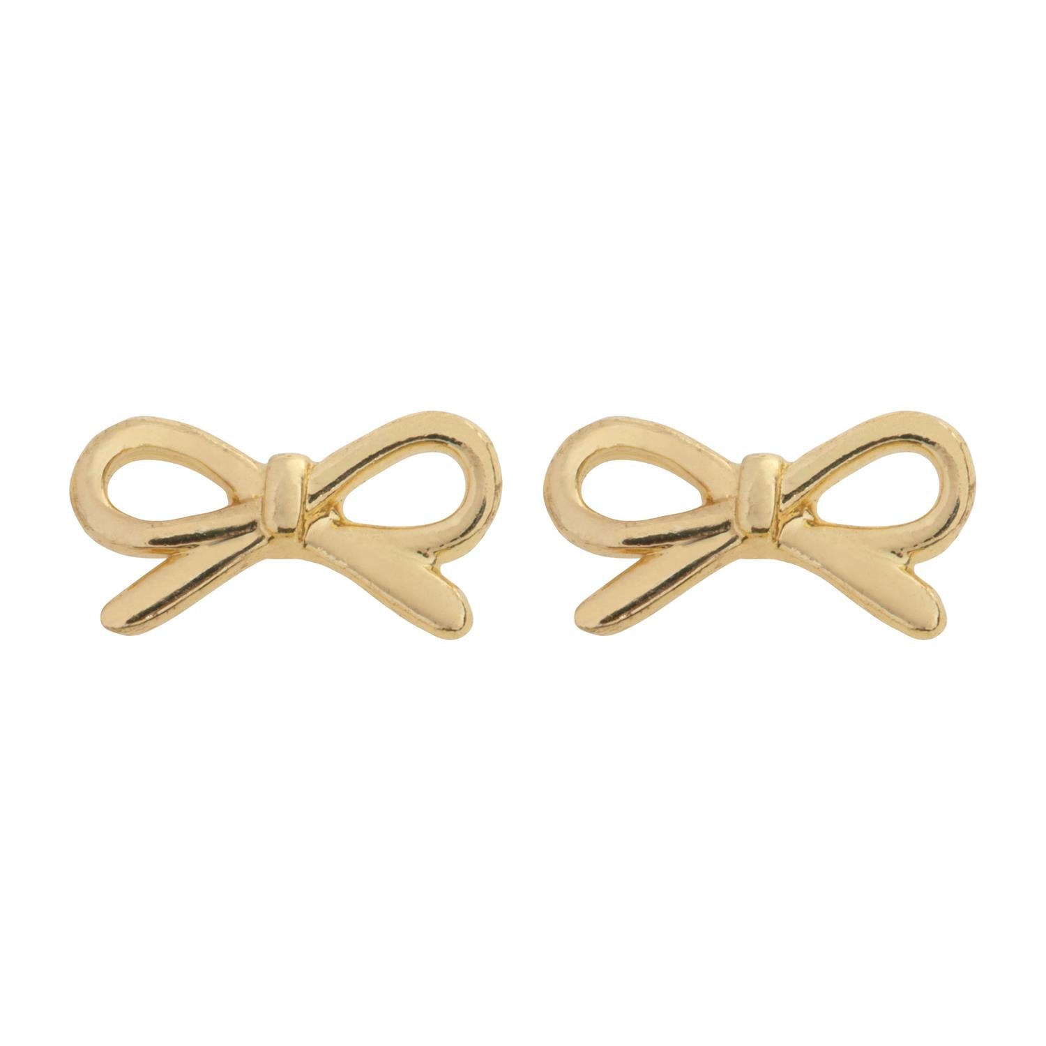 Juliette - Small Bow Stud Earrings