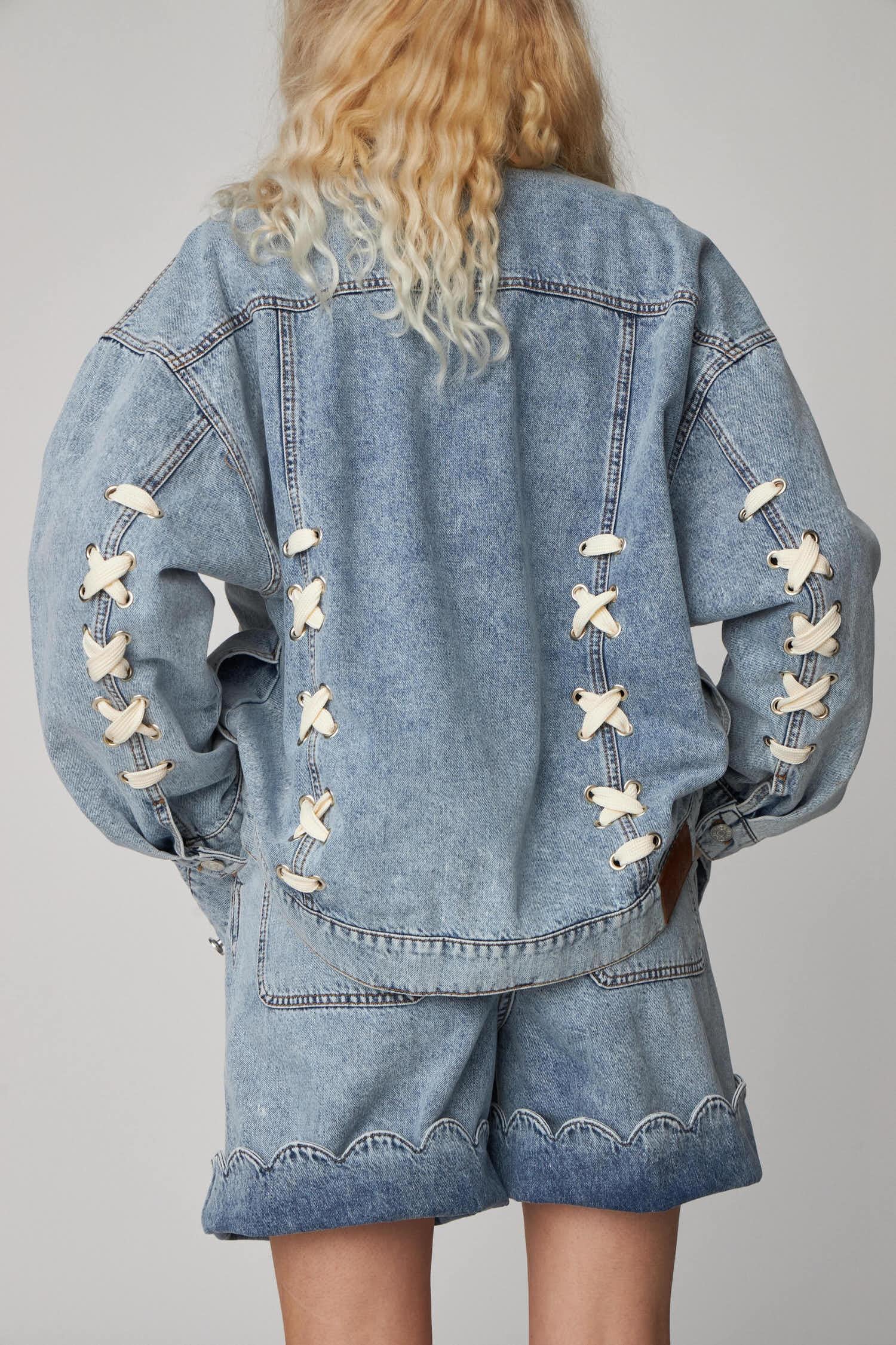 Moon Washed Denim Jacket