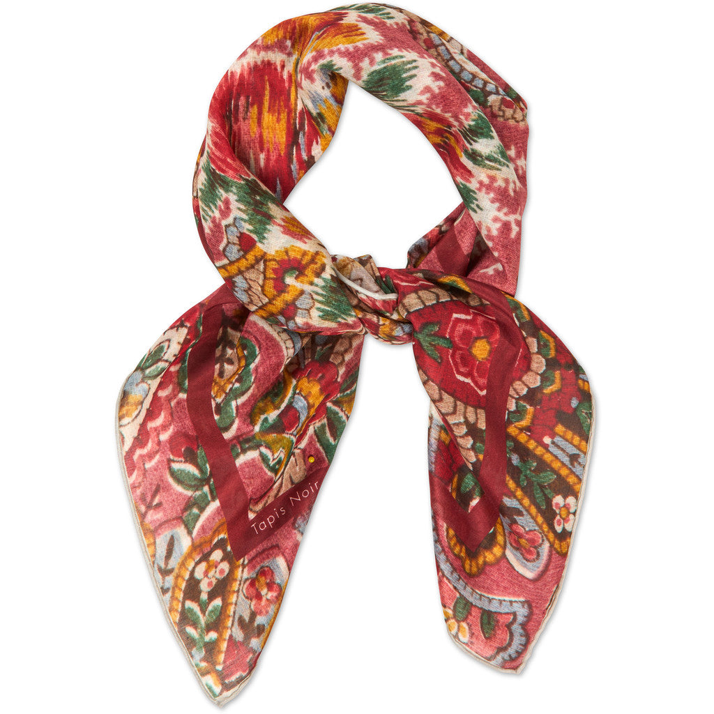 Light Pink Paisley Scarf