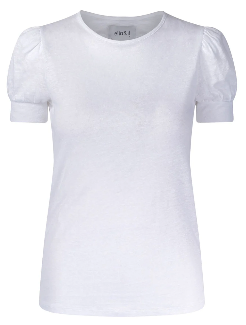Madeleine linen tee