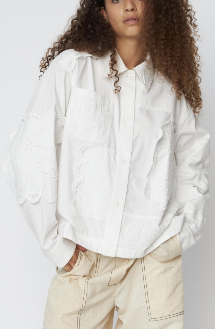 Elements Embroidered Cotton Shirt