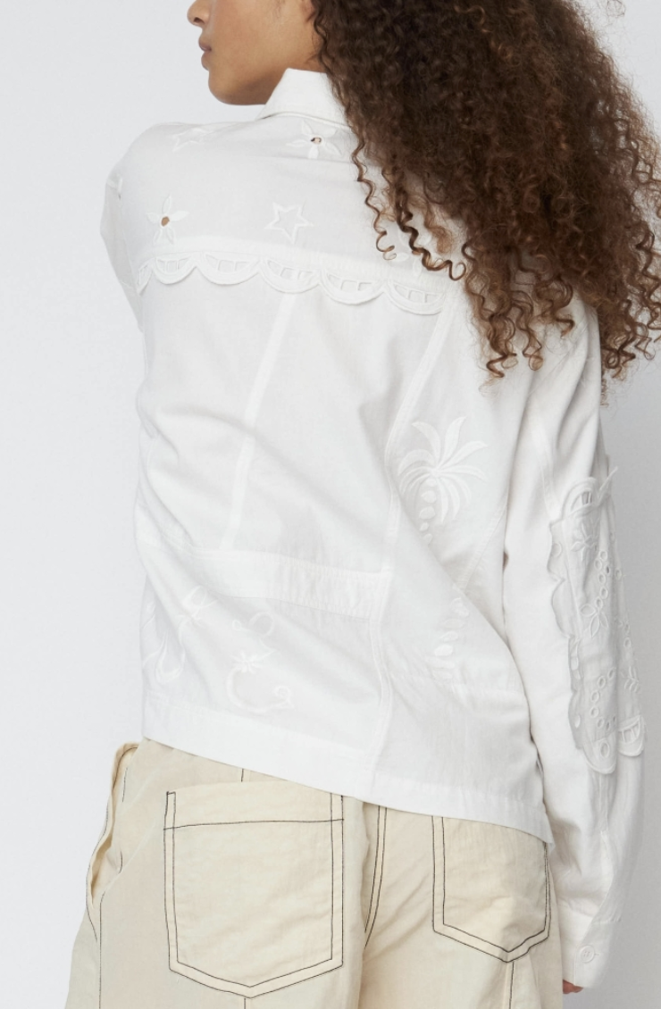 Elements Embroidered Cotton Shirt