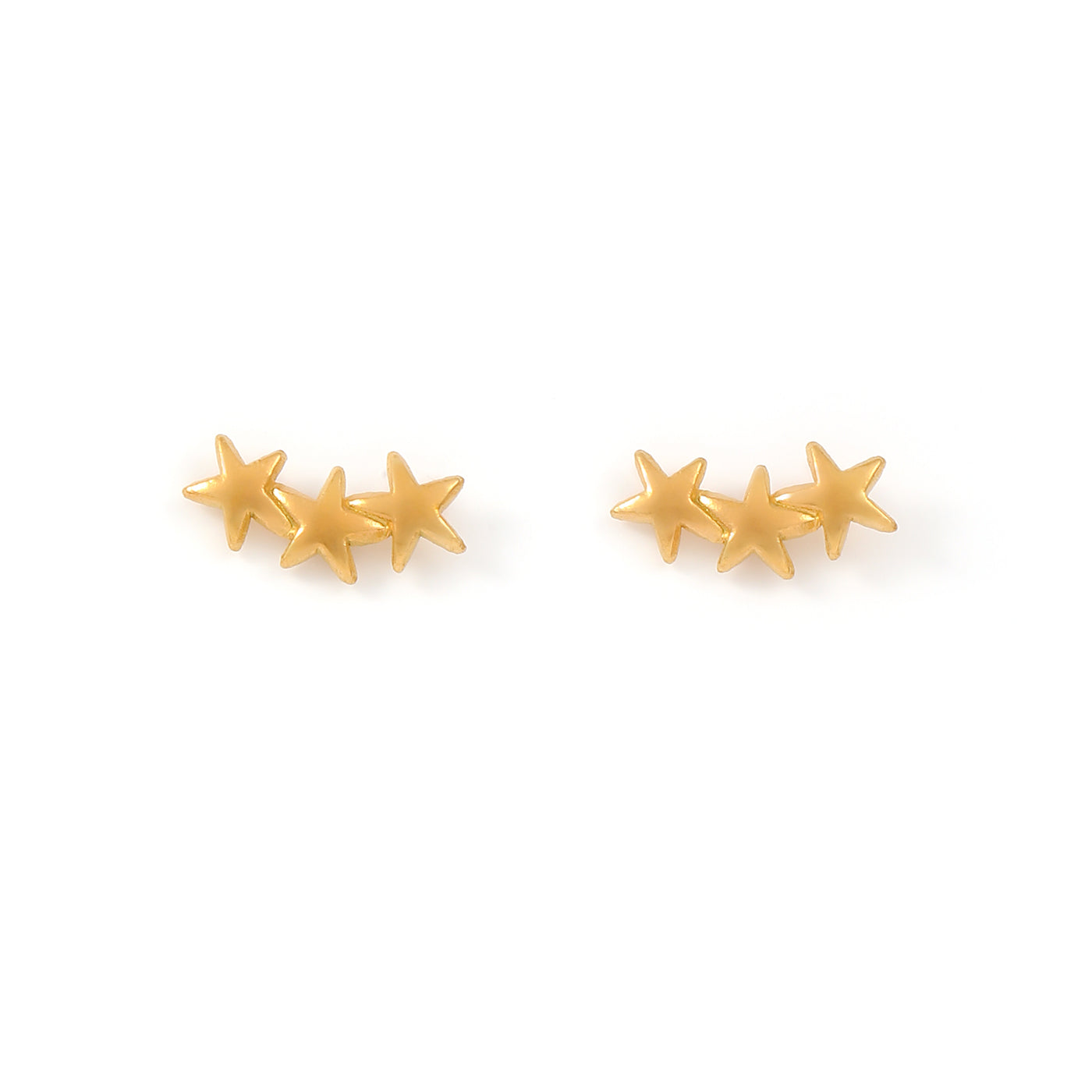 Skylar - Star Climber Earrings Mini Gold
