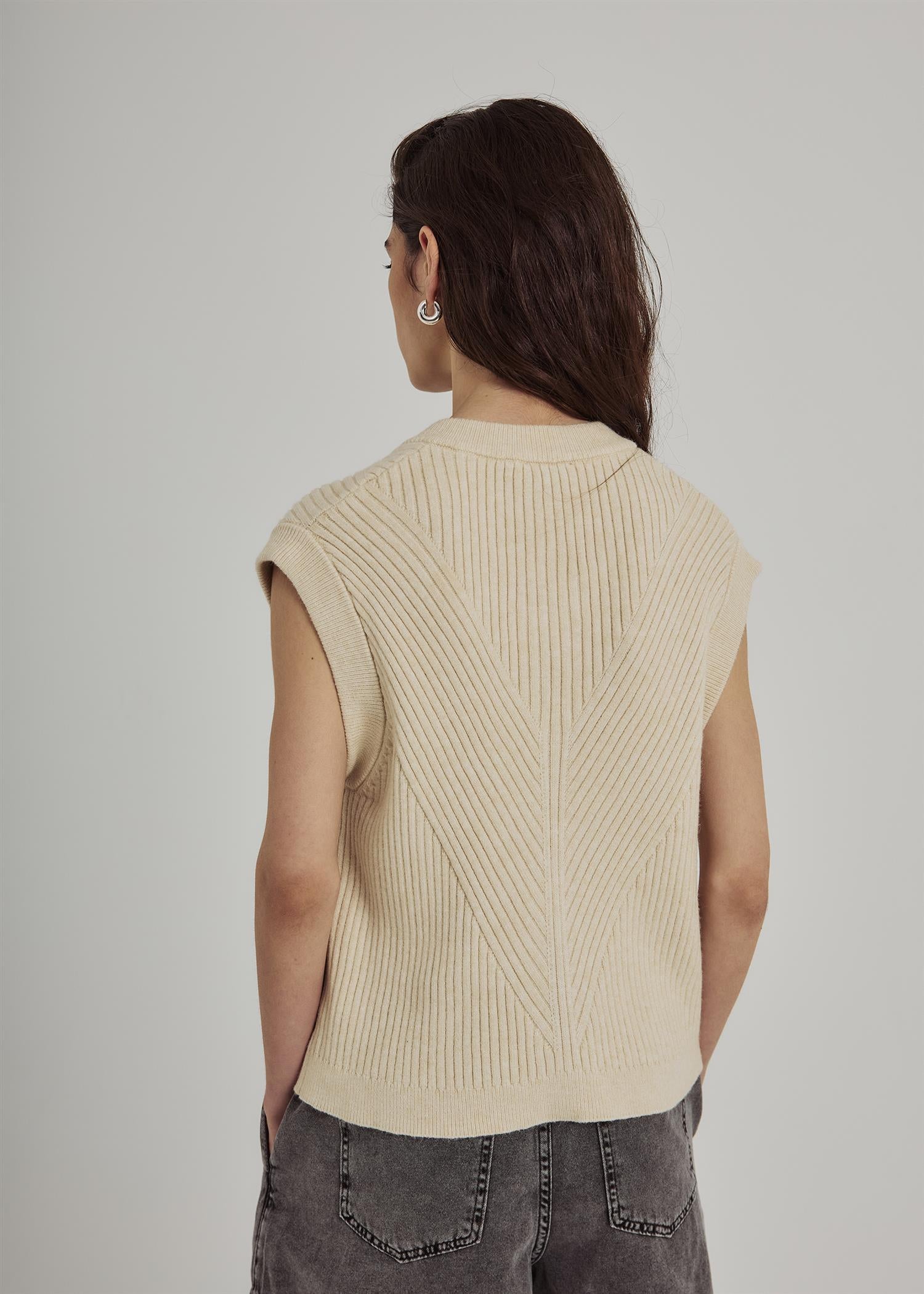 Lindsay Knit Waistcoat