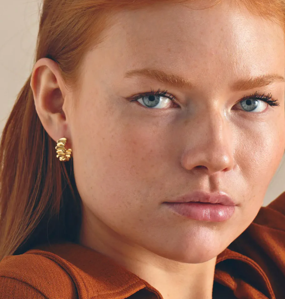 Wild - Chunky Texture Hoop Earrings