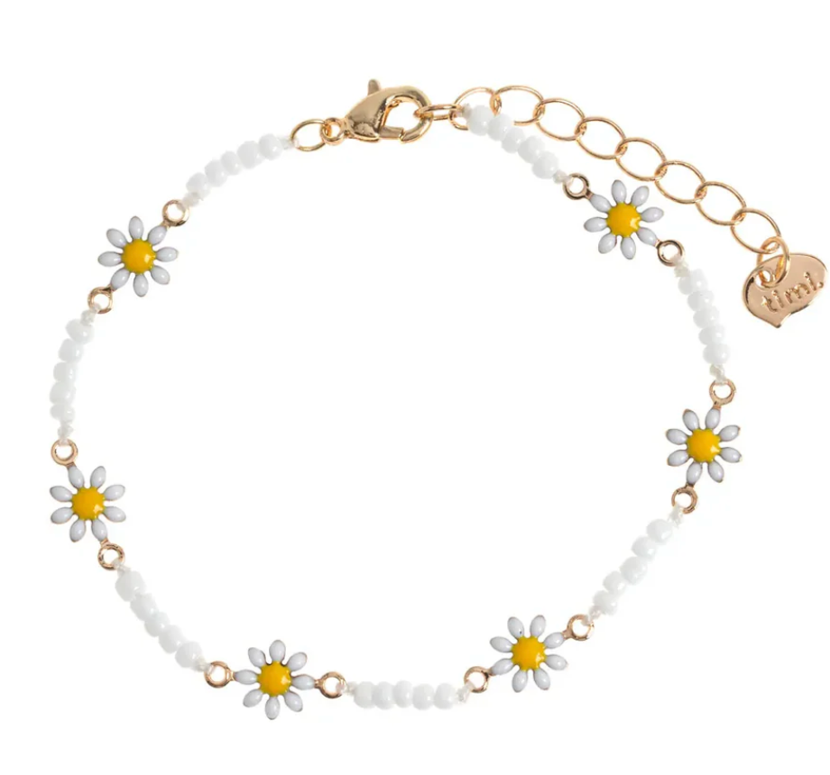 Astrid - Flower Daisy Enamel Bracelet