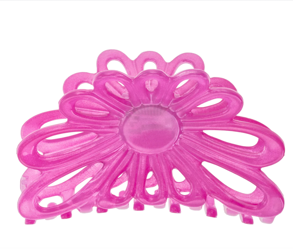 Flower claw 8 cm fuchsia