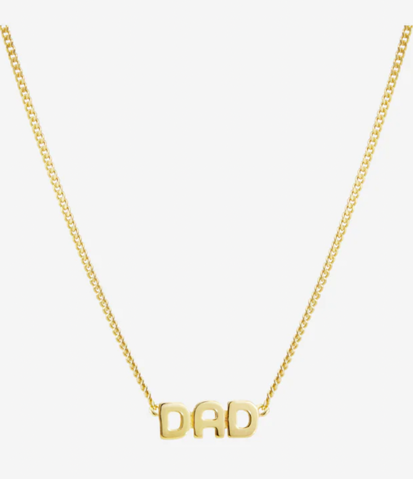 Dad Necklace 55 Gold