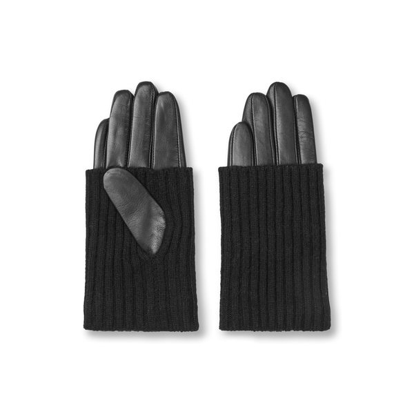 Leather Knit Glove