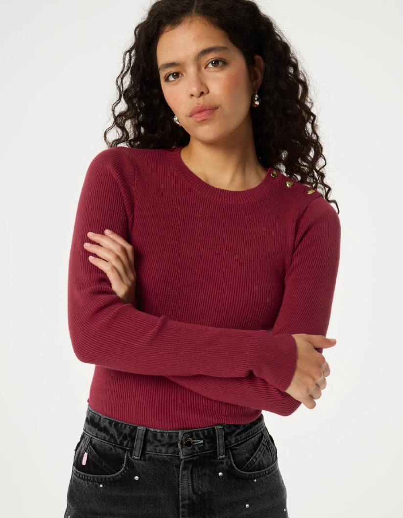 Lillian Slim Pullover