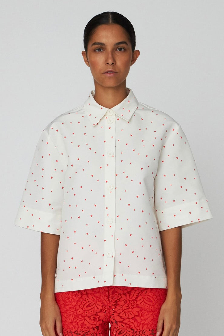 Heart Printed Shirt