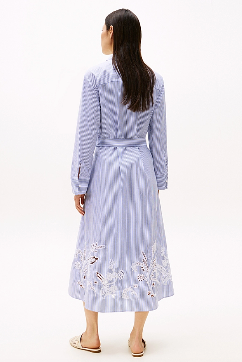 BRODERIE ANGLAISE CO SHIRT DRESS