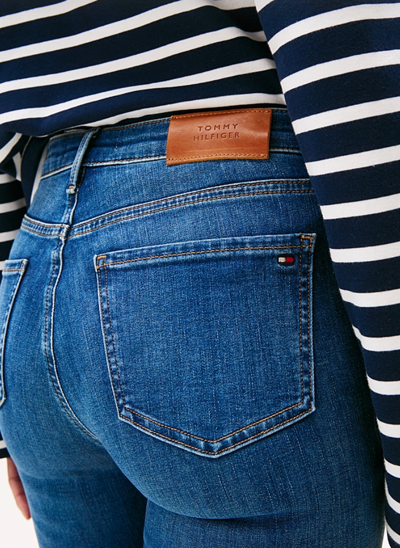Denim Wide Leg HW