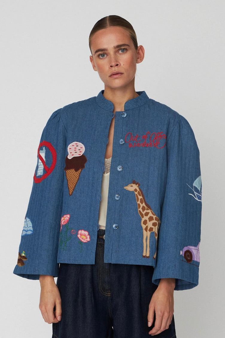 Out Of Office Embroidered Jacket