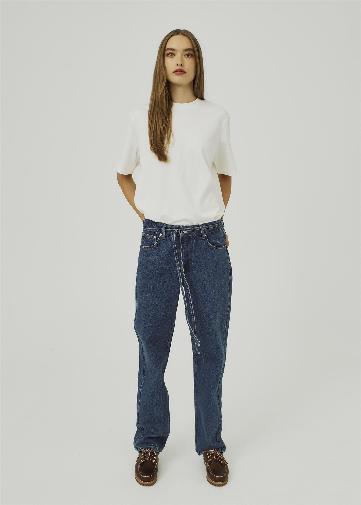 Kenzie Relaxed Belt Jeans