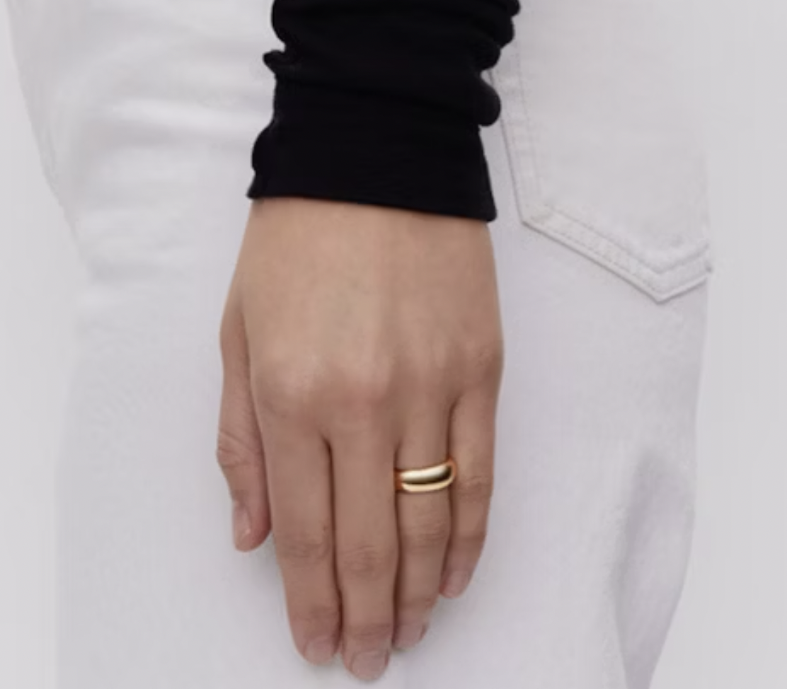 Omotesando Chunky Ring Gold