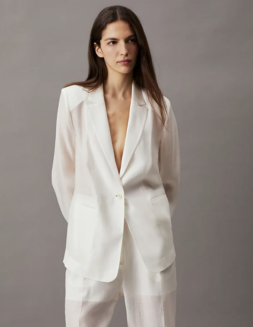 Sheer Tailoring Blazer