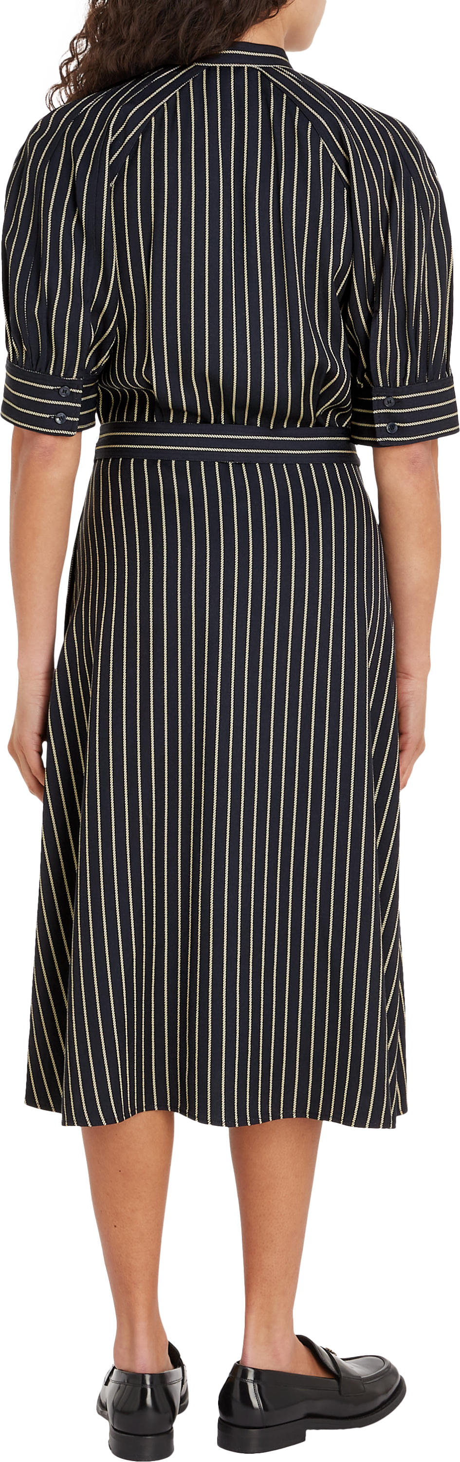 Rope Stripe Vis S/S Shirt Dress