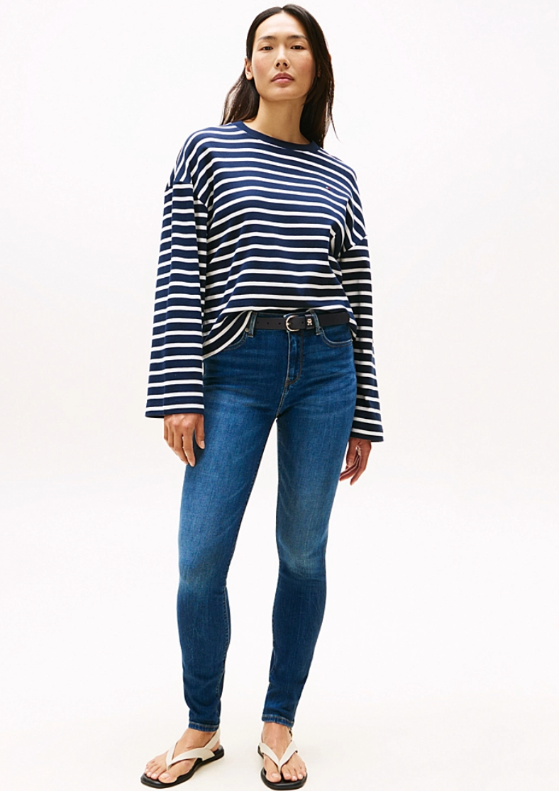 Denim Wide Leg HW