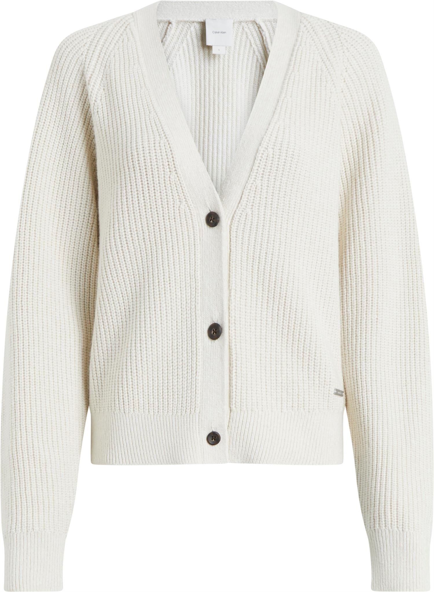 Mouline Rib Relaxed Cardi