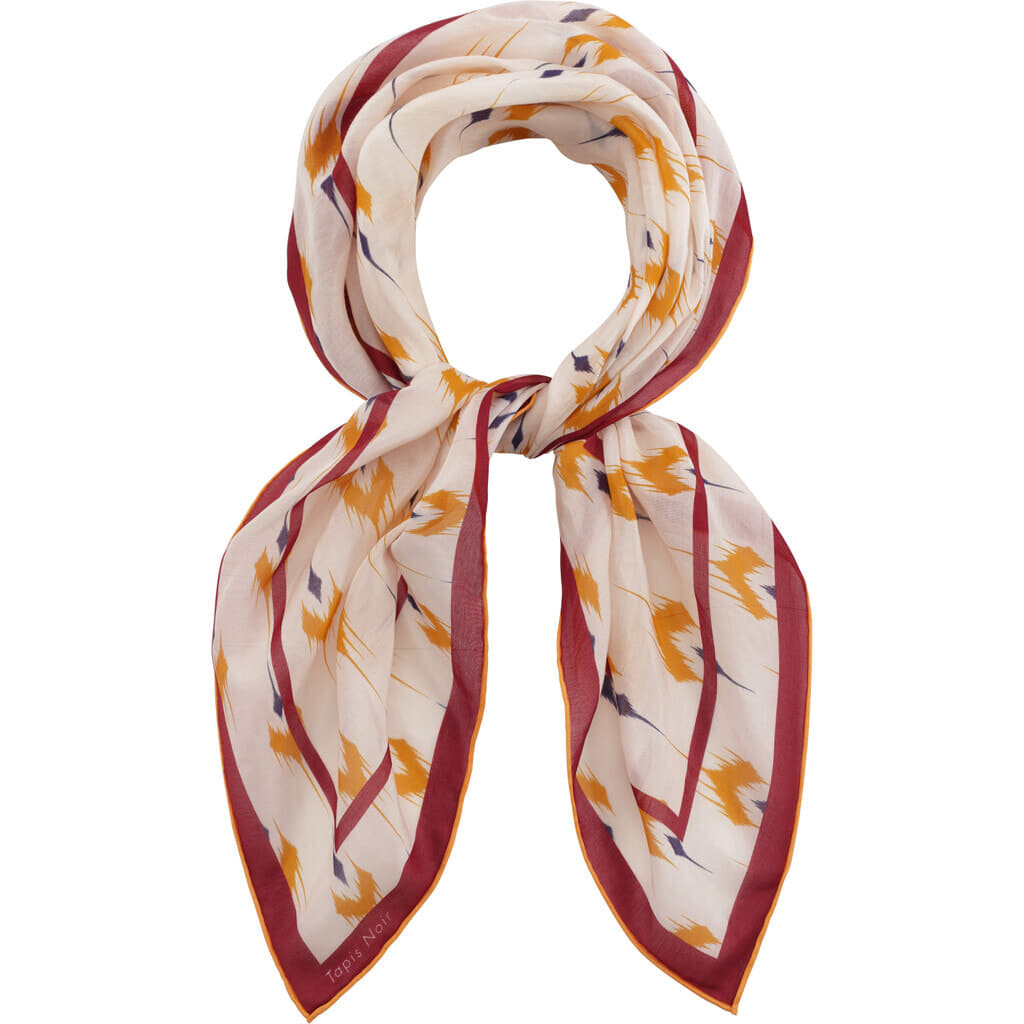 Light Paisley Dot Scarf