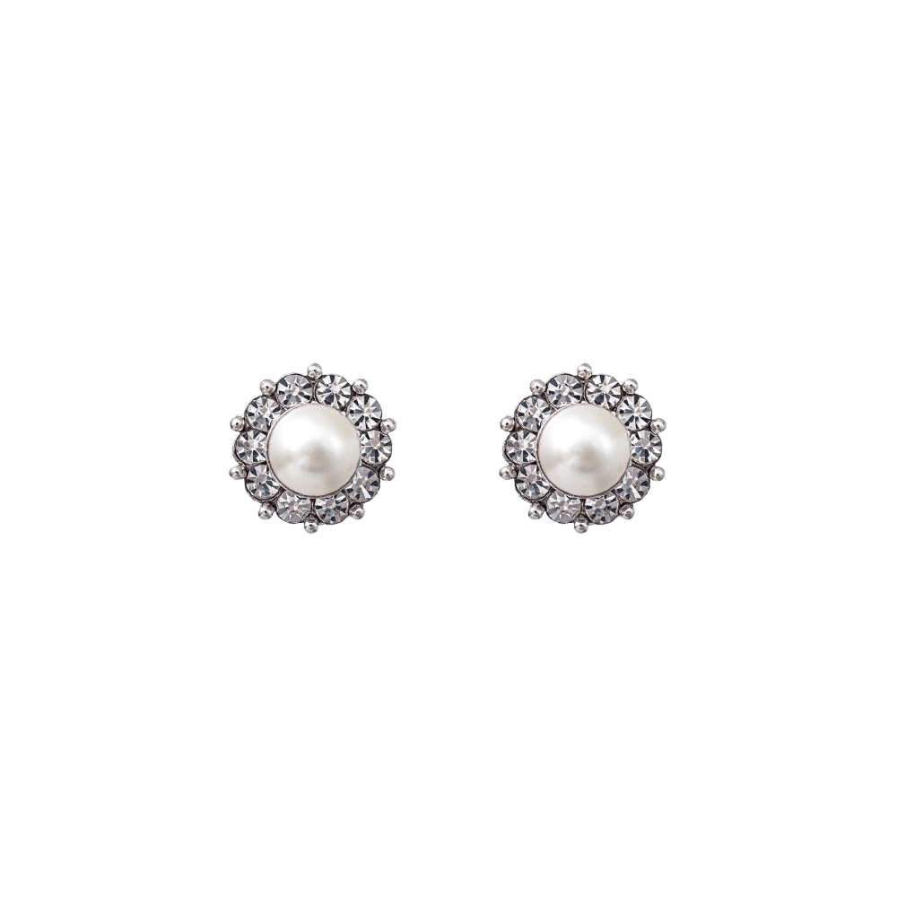 Miss Sofia Pearl Earrings - Crème