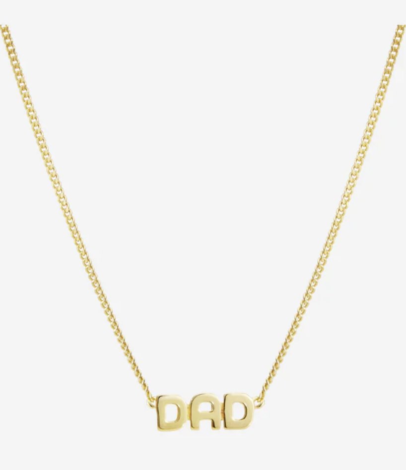 Dad Necklace 55 Gold