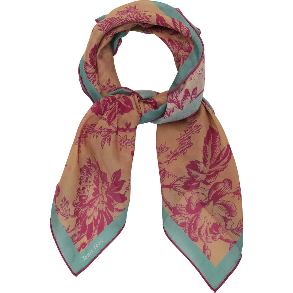 Light Pink Toile Scarf