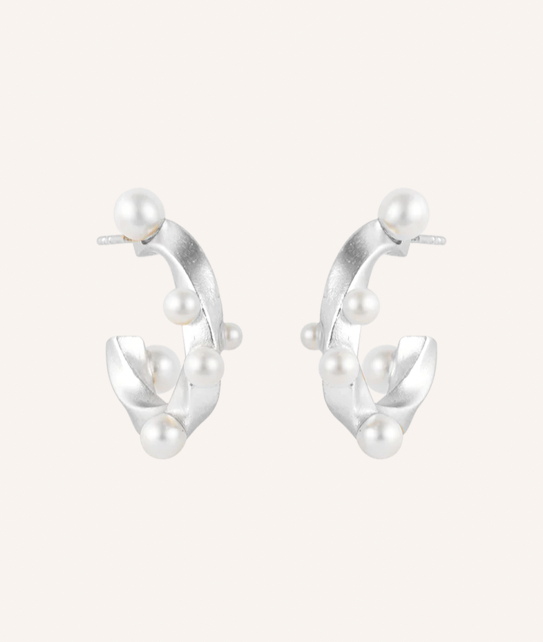 Venus Serenade Earrings Silver