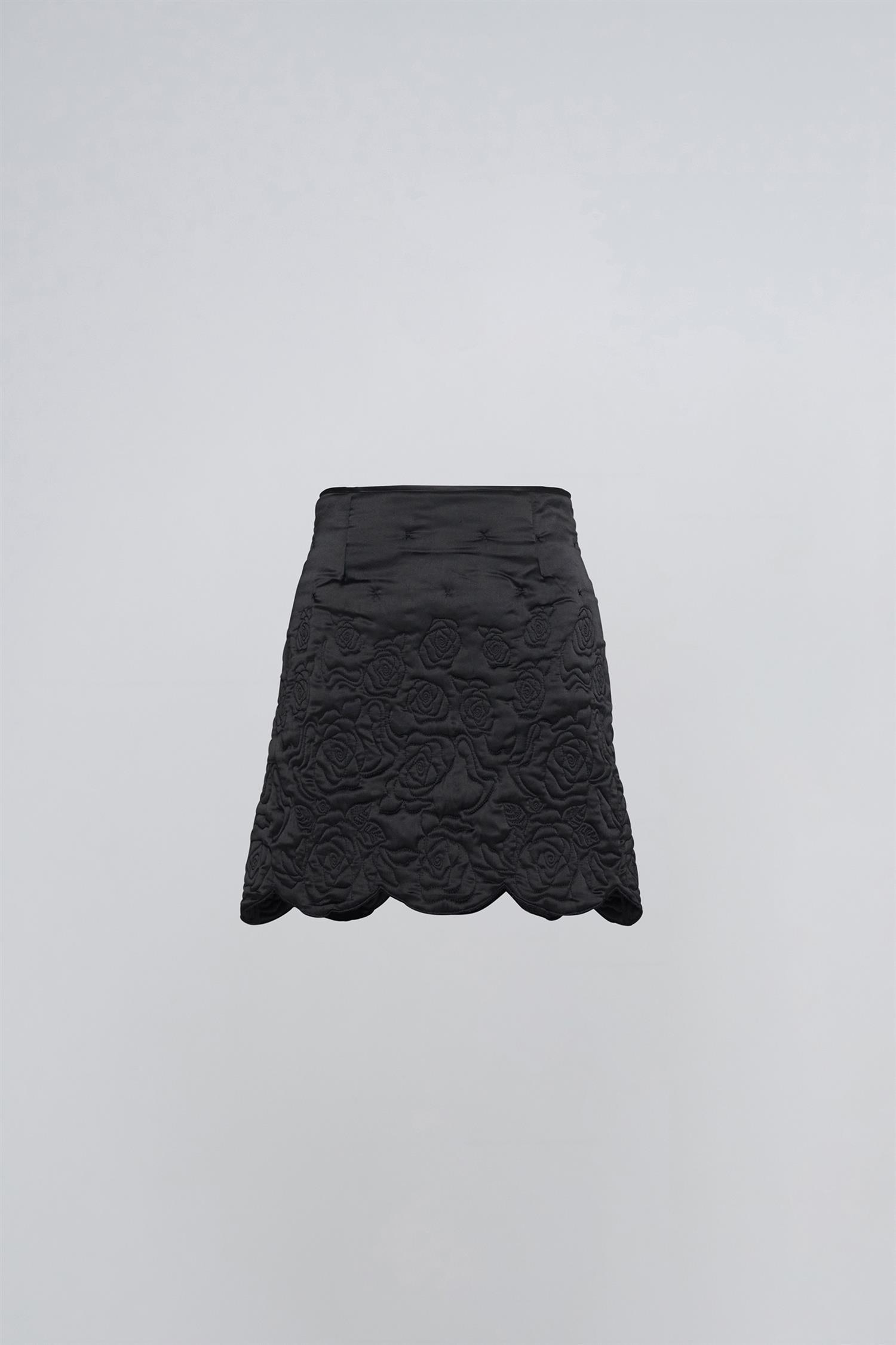 Rose Skirt Black